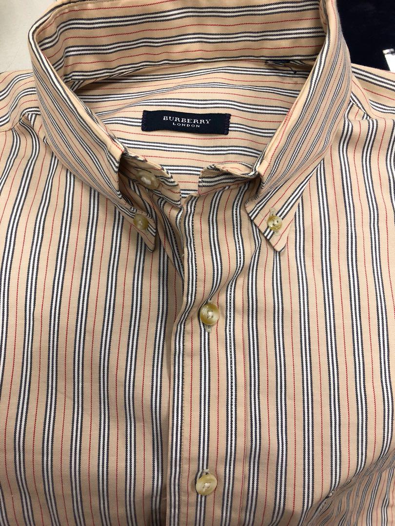 Burberry vintage button shirt, Men's 