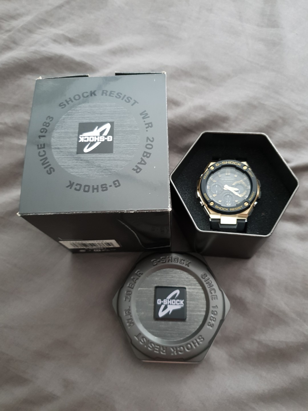 Casio Gshock steel solar watch for sale Men s Fashion Watches