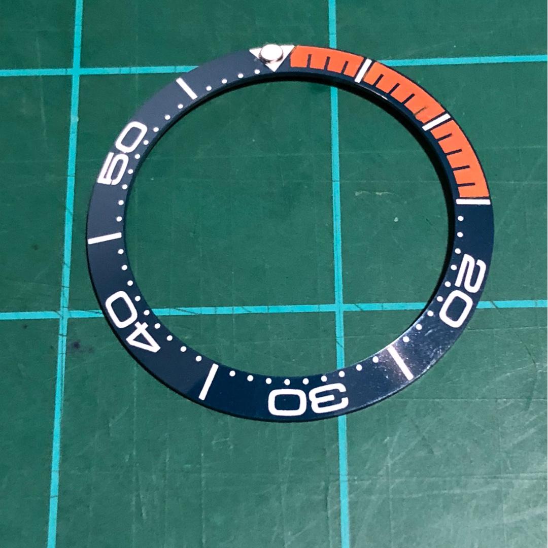 Ceramic Bezel Insert for Seiko SKX or Similar Size Bezel (Blue/Orange),  Men's Fashion, Watches & Accessories, Watches on Carousell