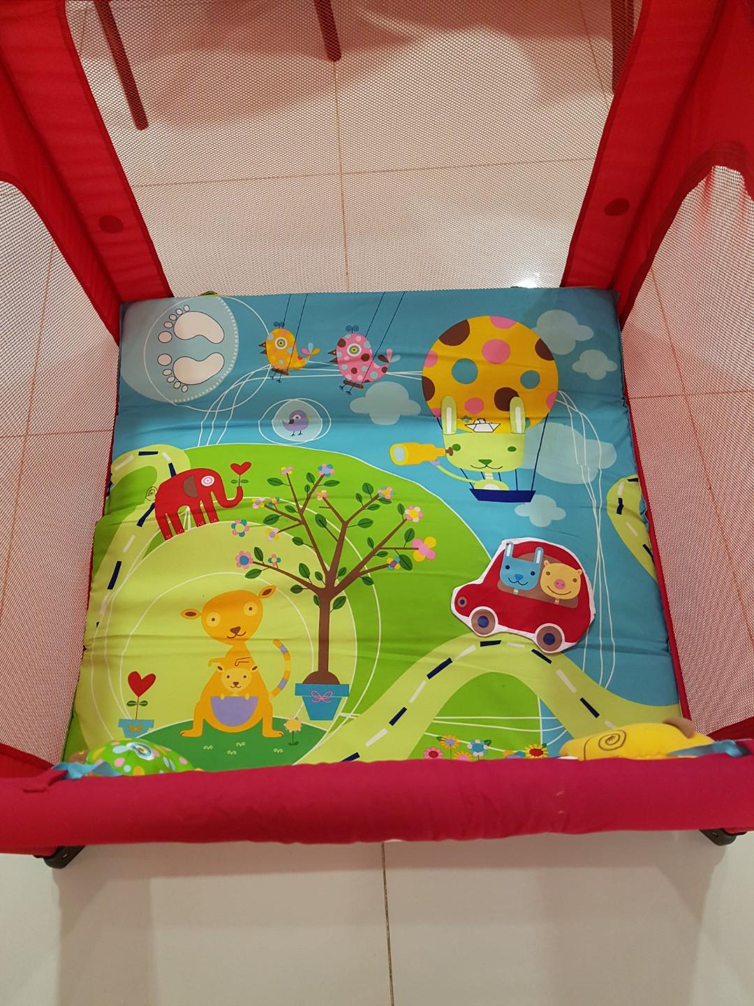 Chicco Open World Playpen, Babies & Kids, Infant Playtime on Carousell