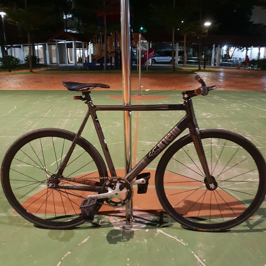 Cinelli Mash Parallax Charcoal size 58 trading only