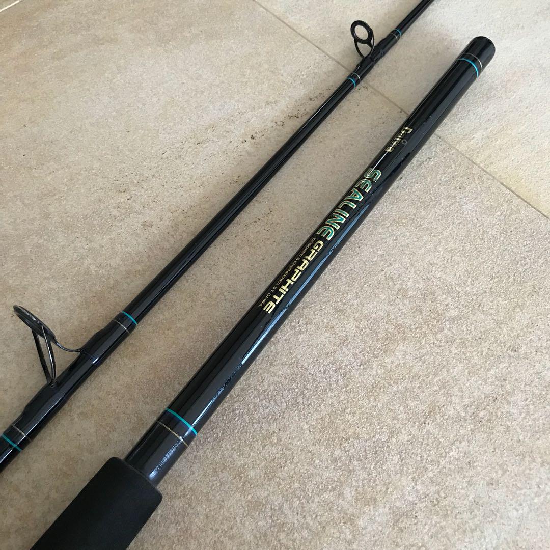 daiwa sealine graphite rod
