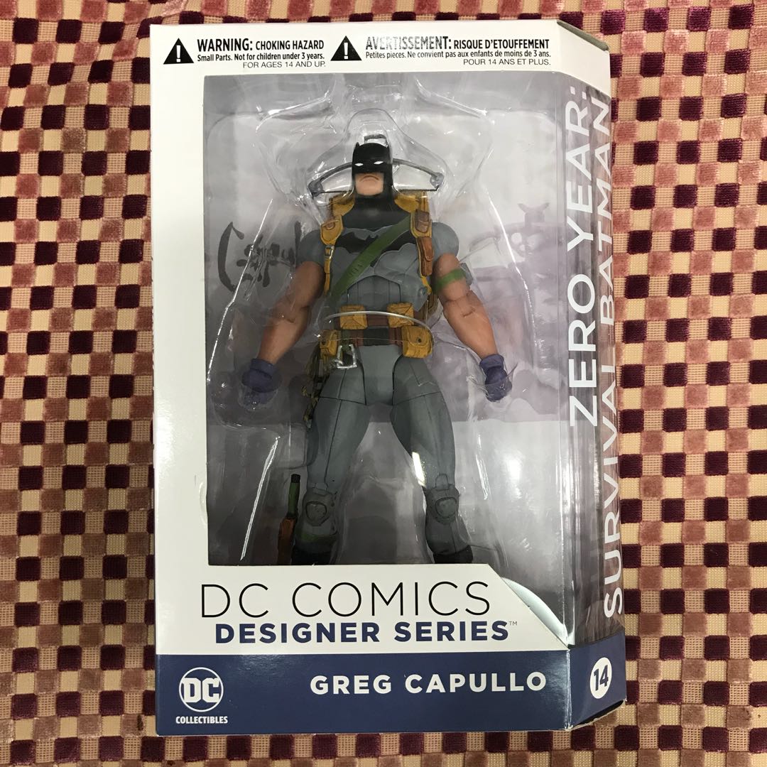 DC Collectibles: Zero Year Survival Batman - Greg Capullo Designer Series,  Hobbies & Toys, Toys & Games on Carousell