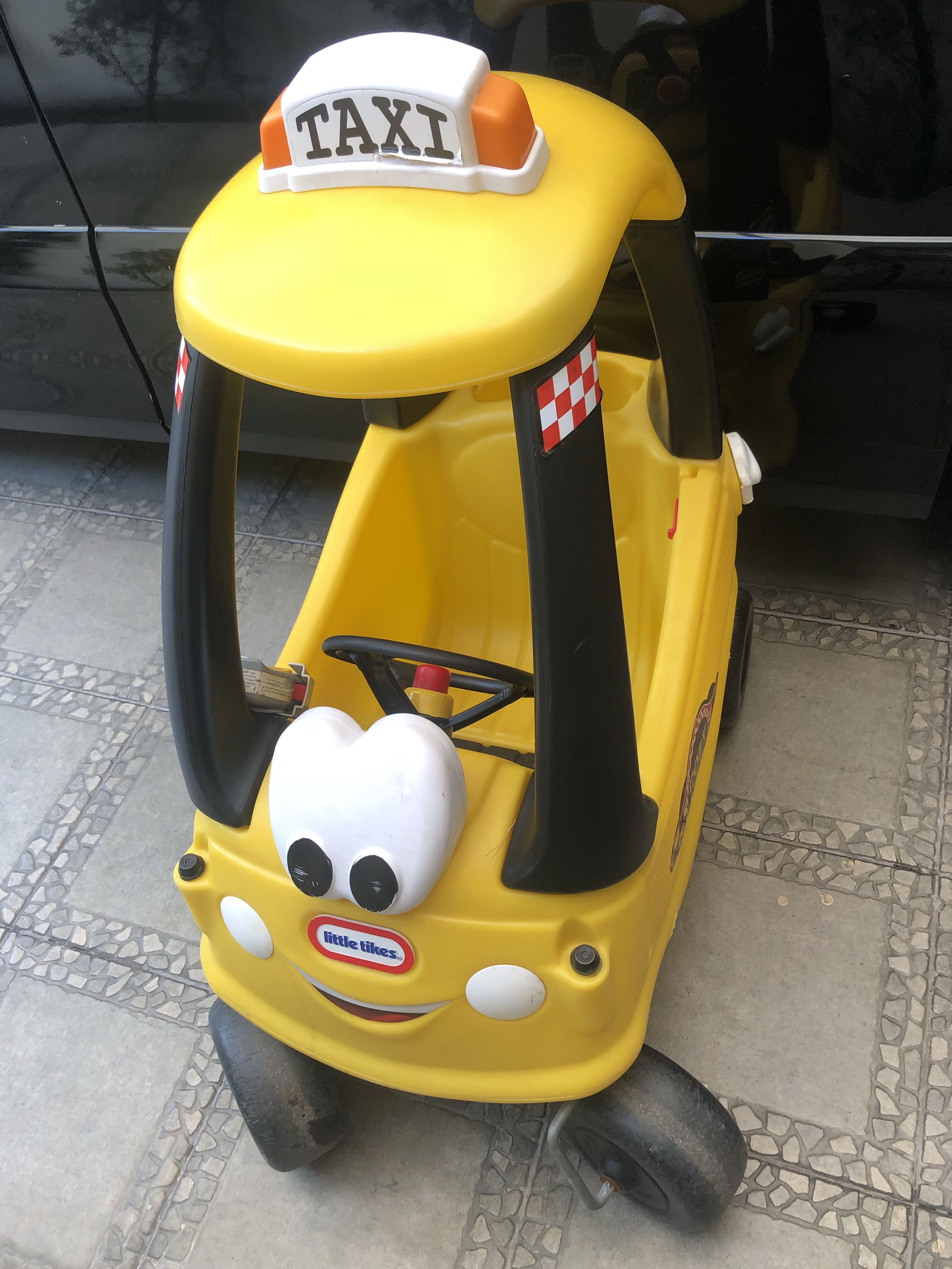 little tikes yellow taxi