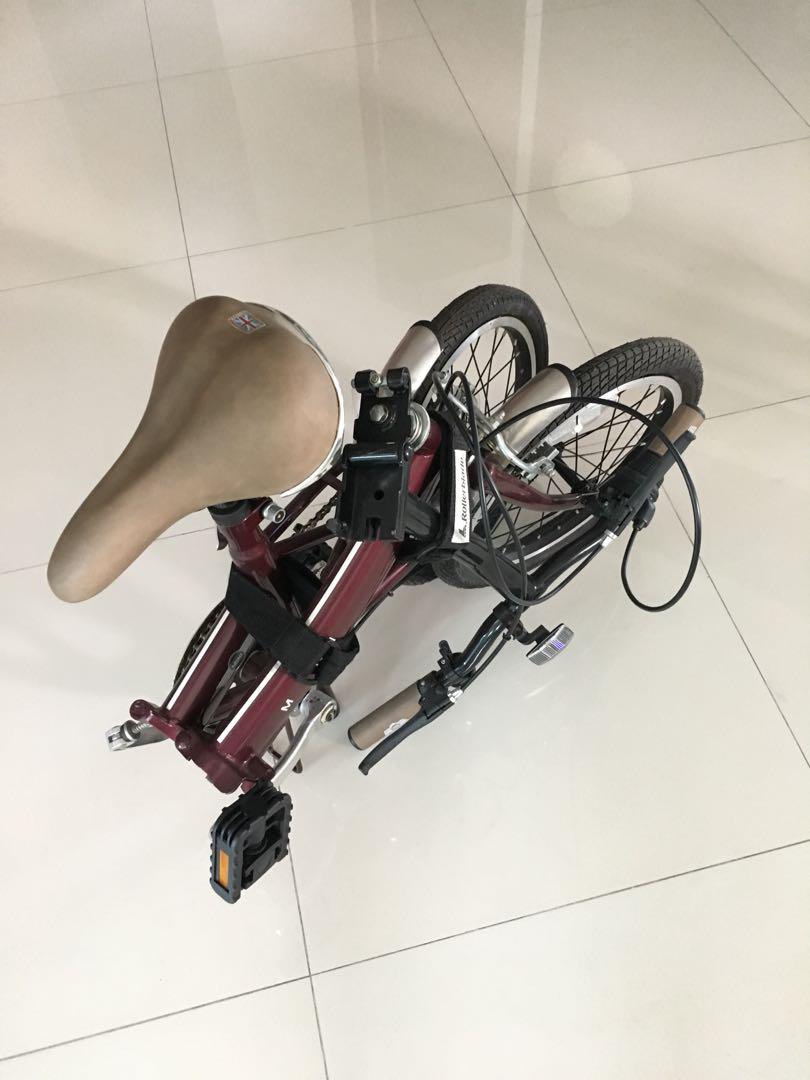 Foldable bike By BMW Mini Cooper Like New Sports Equipment