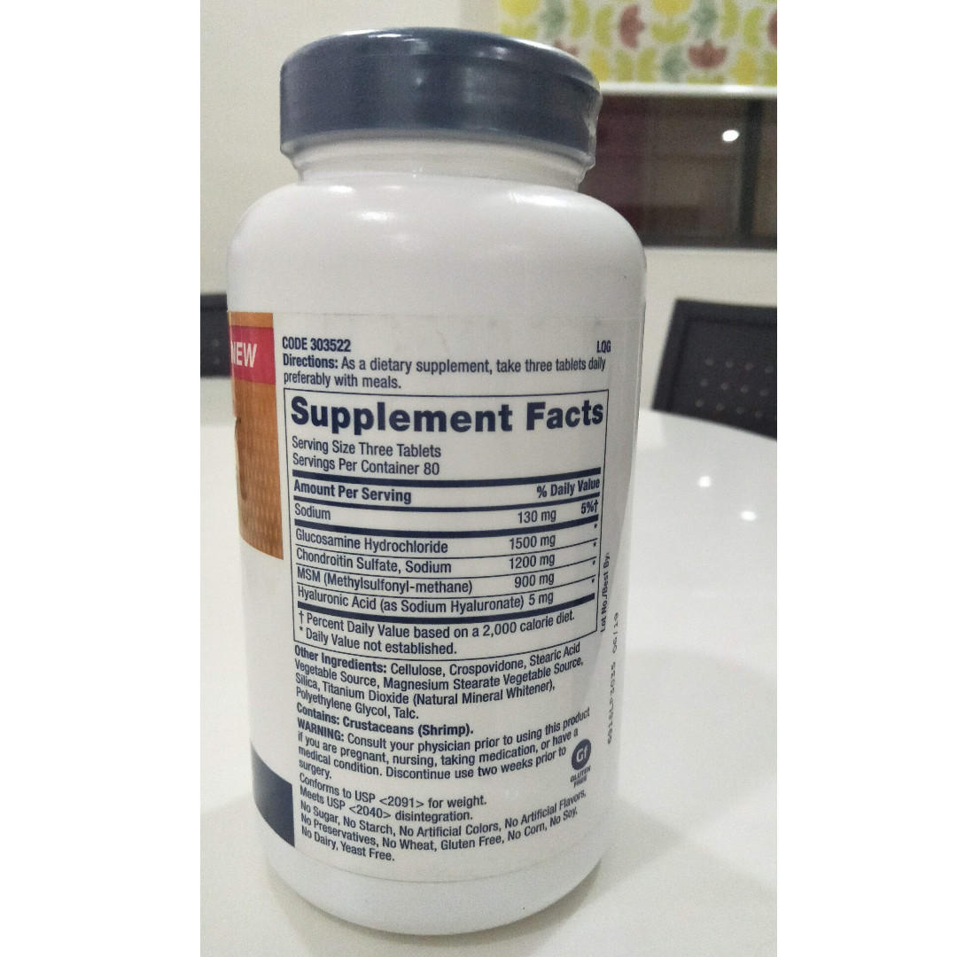 gnc triflex 240 tablets