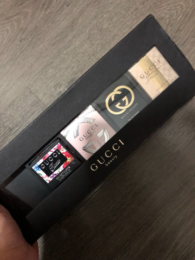 gucci miniatures gift set 5 pack
