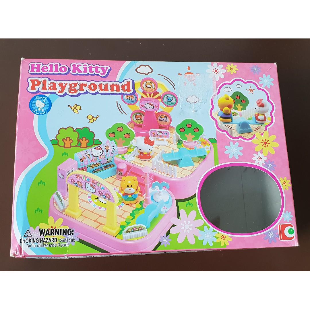 Hello Kitty Playground set, Hobbies & Toys, Toys & Games on Carousell