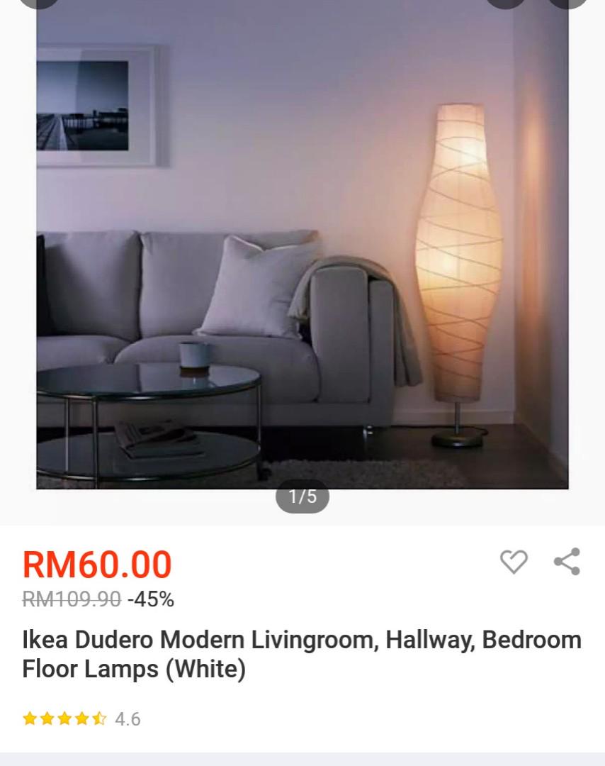 Ikea Dudero Floor Lamp Design Craft Others On Carousell