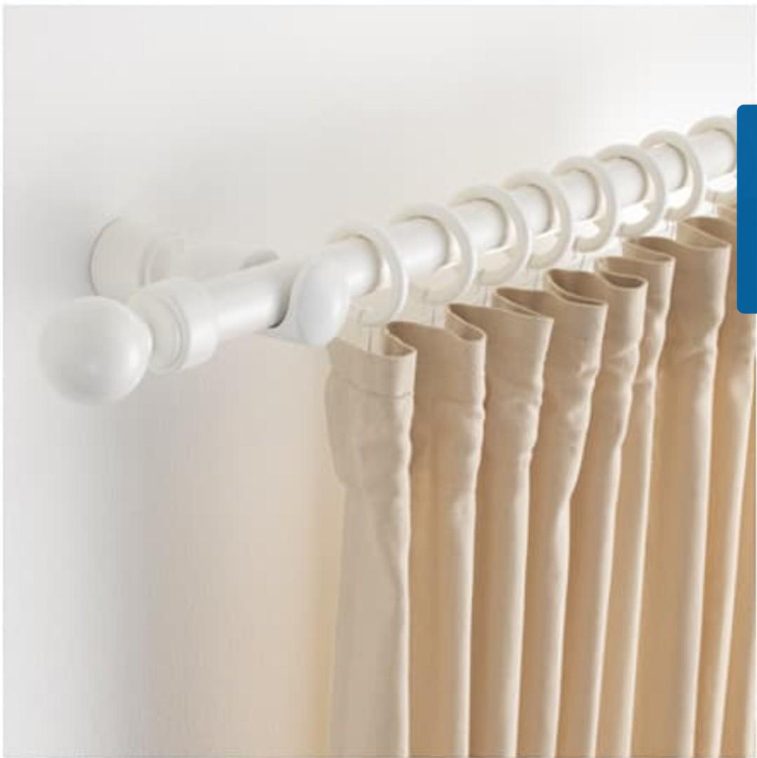 Ikea Portion Curtain Rods Furniture Others On Carousell