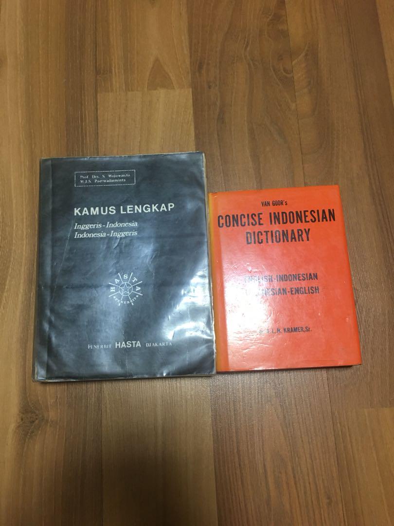 Indonesia english Dictionary, Hobbies & Toys, Books & Magazines