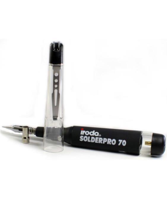 IRODA SolderPro 150 Cordless Butane Gas Soldering Iron 30-125W - Switch