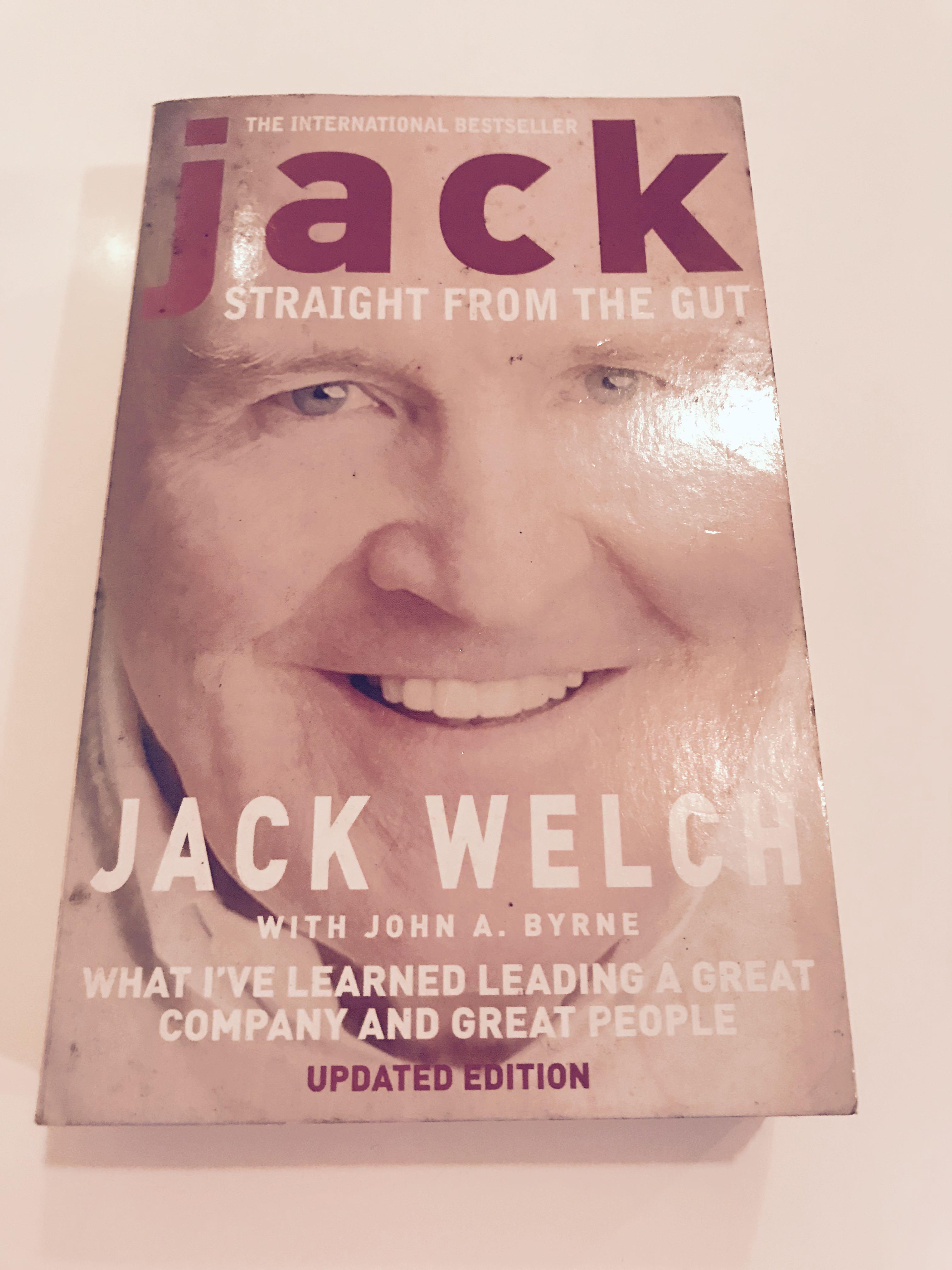 Jack Welch Straight From The Gut Books Stationery Non Fiction On Carousell
