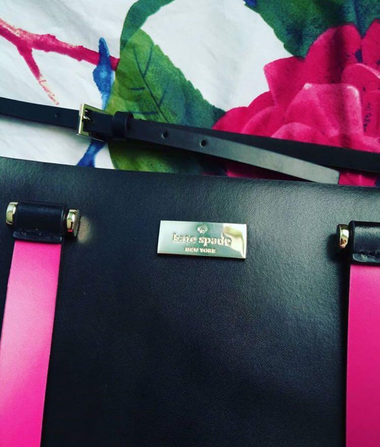 Kate Spade Kyra, Women's Fashion, Bags & Wallets, Clutches on Carousell