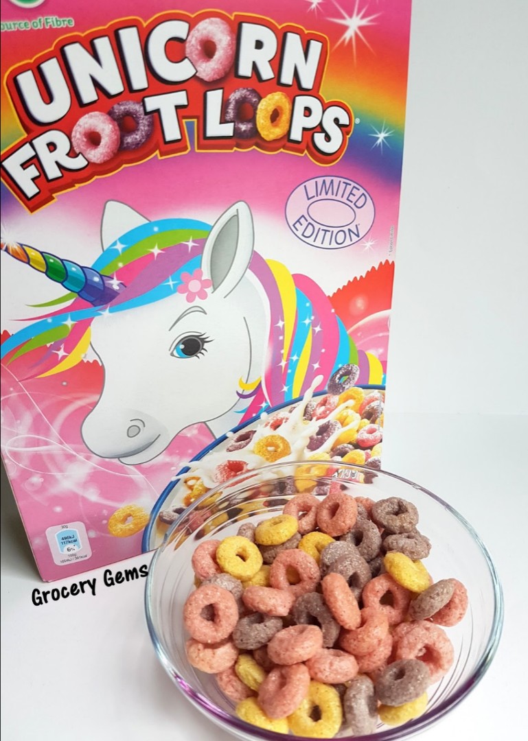 Kellogg Unicorn Froot Loops Limited Edition Germany Food