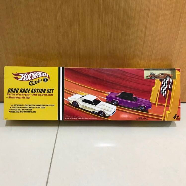 hot wheels drag set