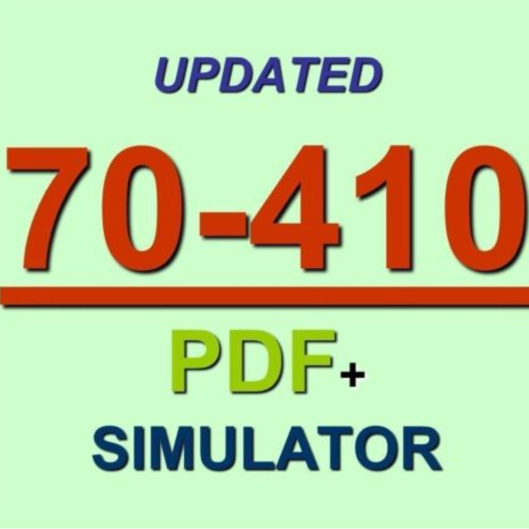 Latest 70 410 Verified Practice Test 410 Exam Qa Pdf Simulator Books Stationery Textbooks Professional Studies On Carousell