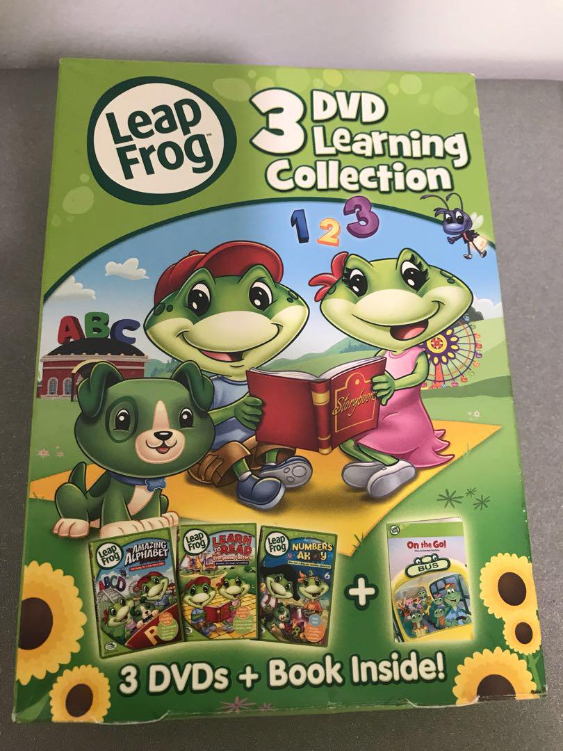 Leapfrog 3 DVD Learning Collection, Toys & Games, Others on Carousell