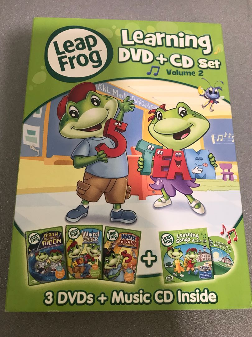 Leapfrog Learning Dvd Cd Set Toys Games Others On Carousell