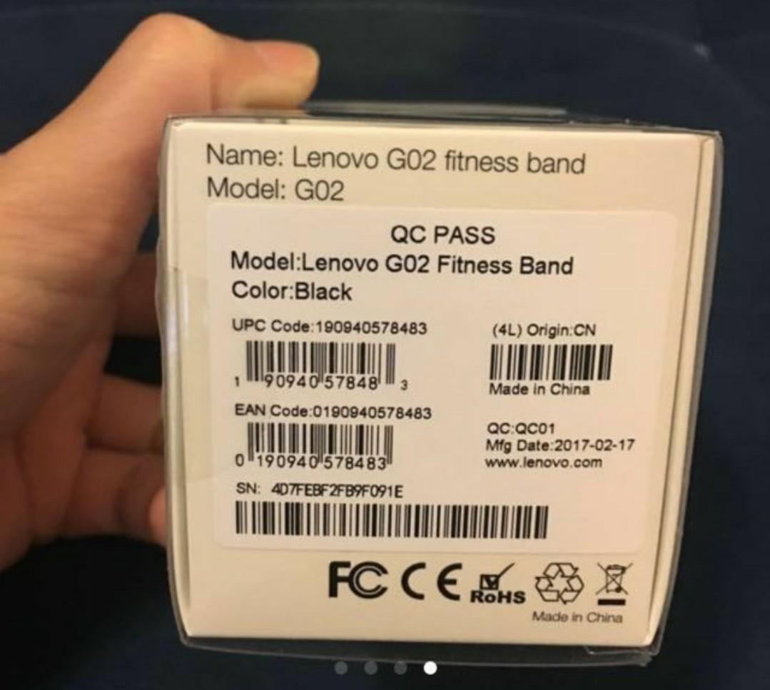 Lenovo fit band 2025 g02