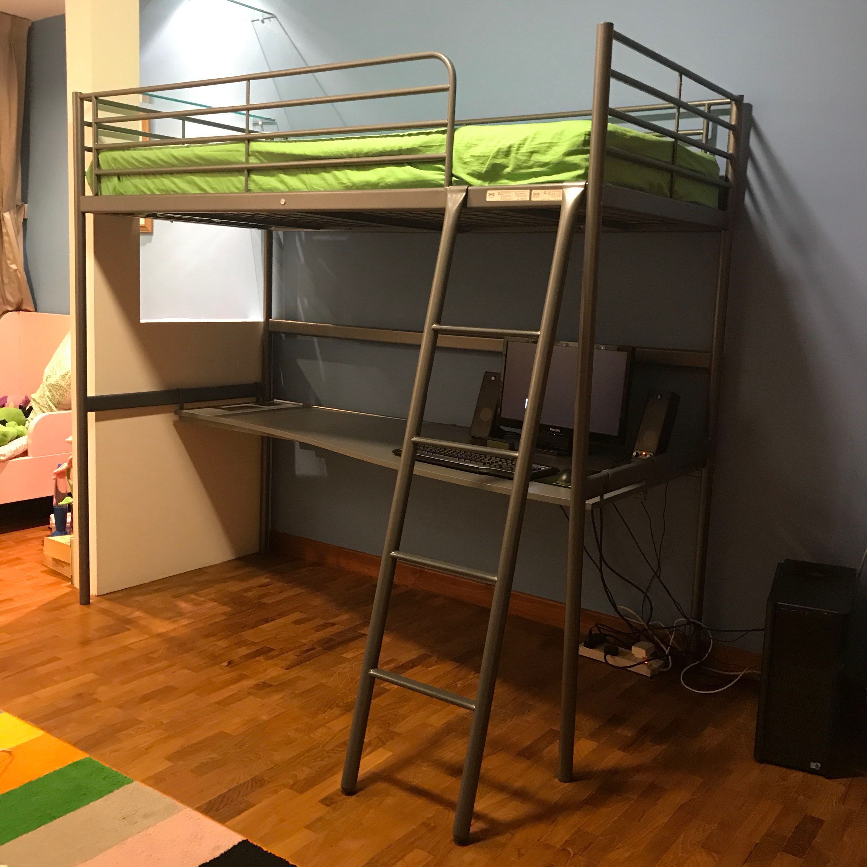 Loft Bed Mattress Desk Top Furniture Beds Mattresses On Carousell