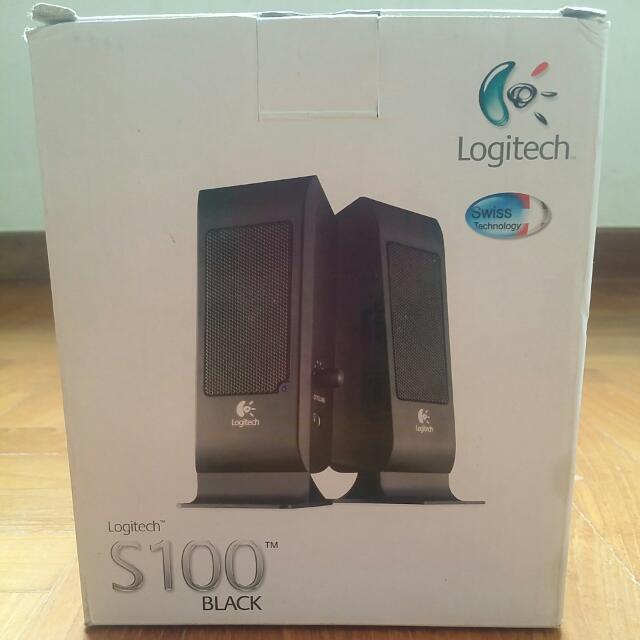 logitech s100 black