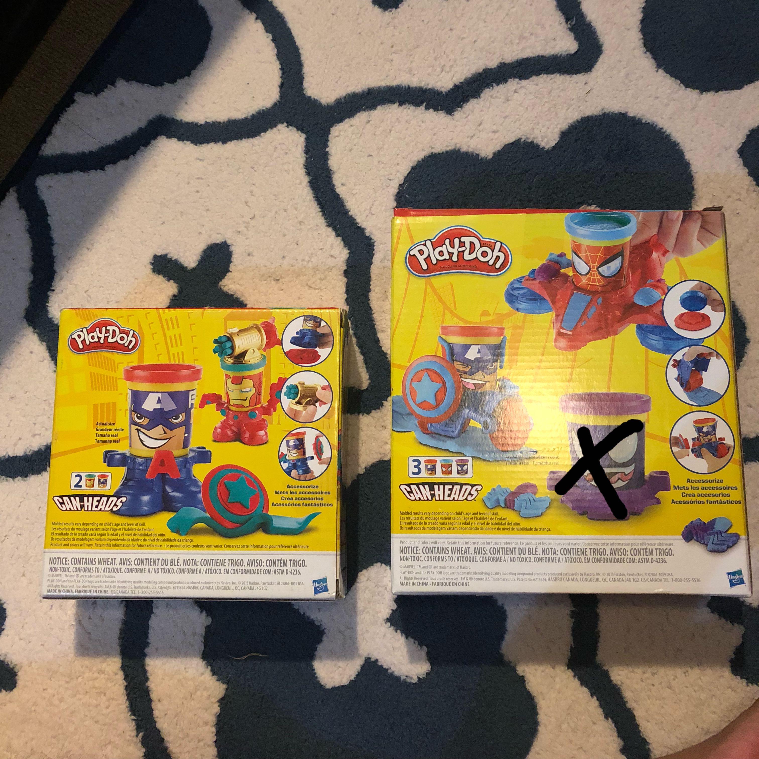 play doh marvel
