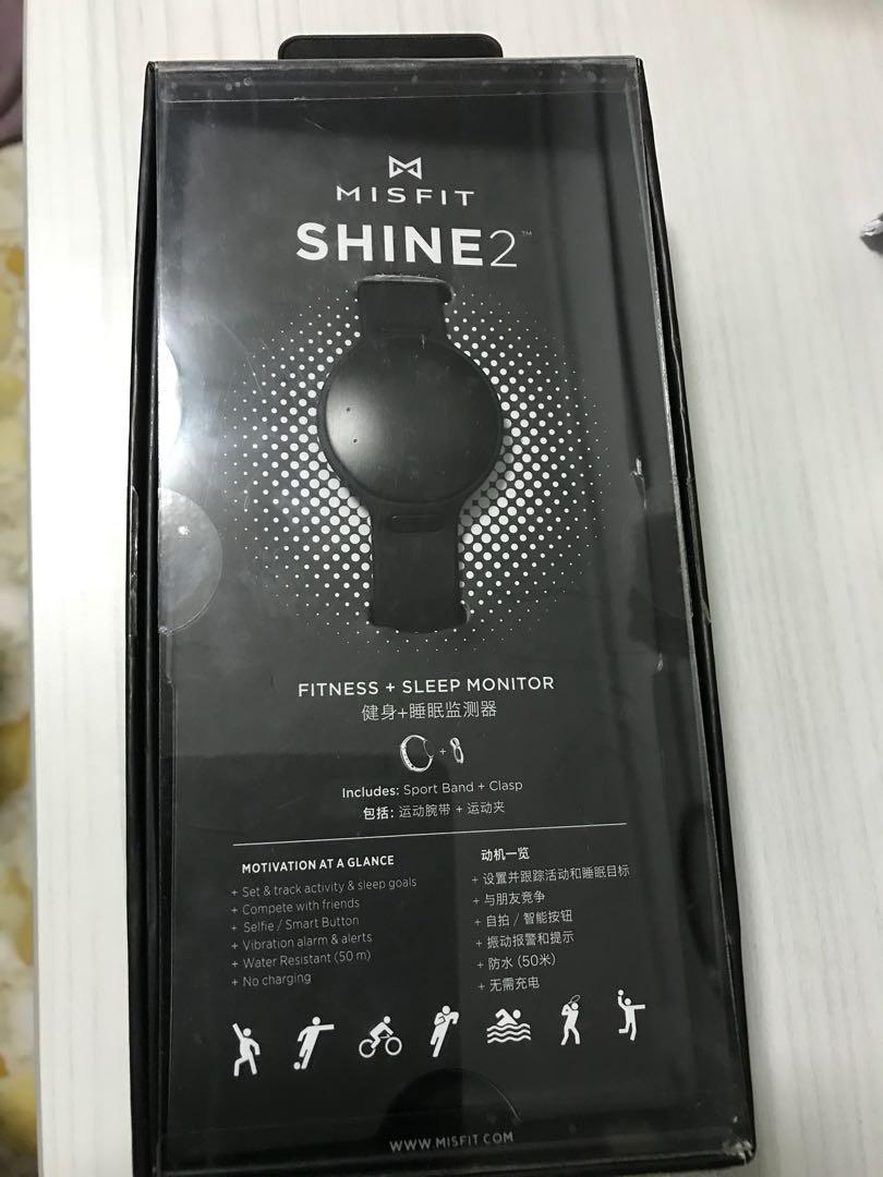Misfit Shine 2 Sports Equipment Exercise Fitness Toning Stretching Accessories On Carousell