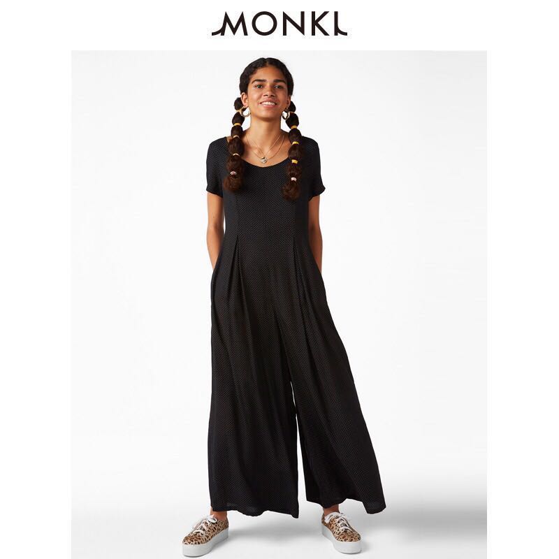 monki wide leg jumpsuit