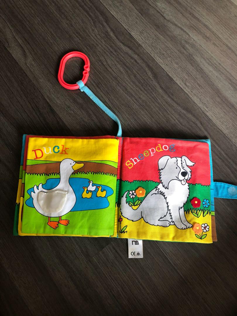 Mothercare Baby Book Toys Collectibles Mainan Di Carousell