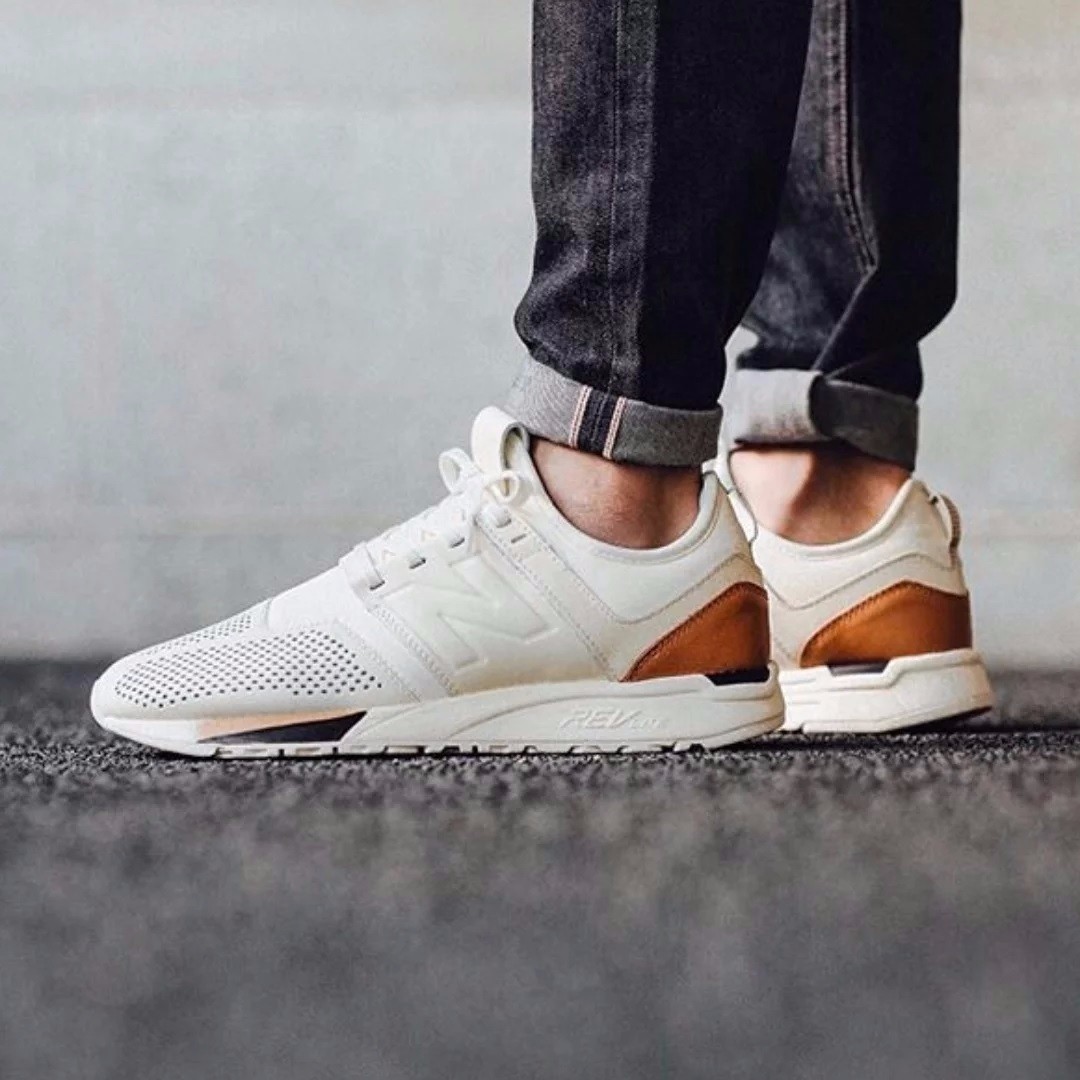 new balance 247 luxe beige