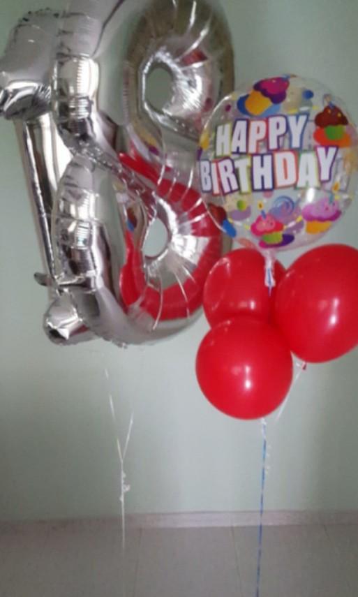 & Heliumballong 18