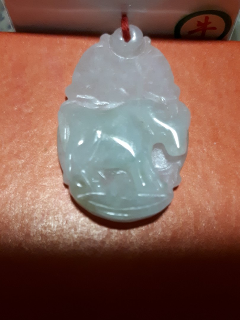Ox Jade Pendant, Women's Fashion, Jewelry & Organisers, Precious Stones