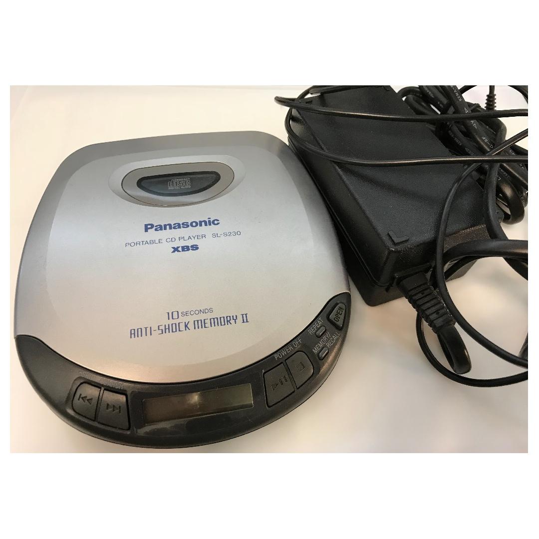 PANASONIC PORTABLE CD PLAYER SLS230, Audio, Portable Music Players on