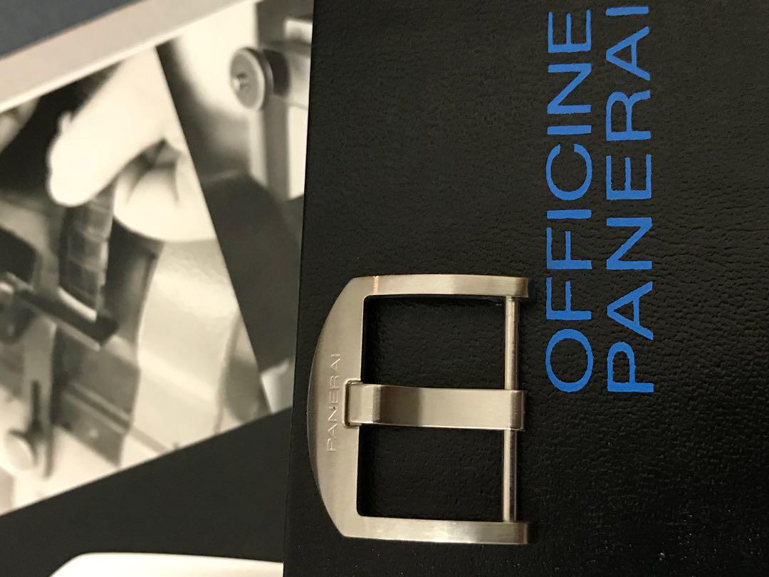 PANERAI THUMBNAIL BUCKLE BRUSHED STAINLESS STEEL 22MM