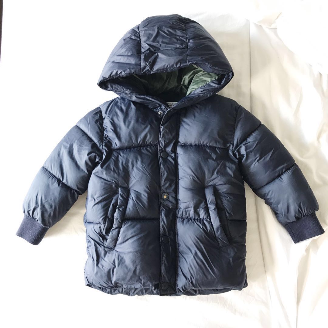 Pre Loved Zara Kids Winter Puffer Jacket 3 4 Years Old Babies