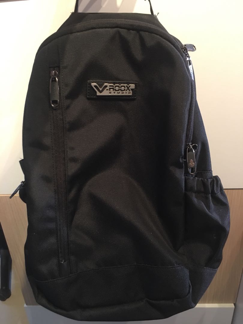 reebok leather backpack
