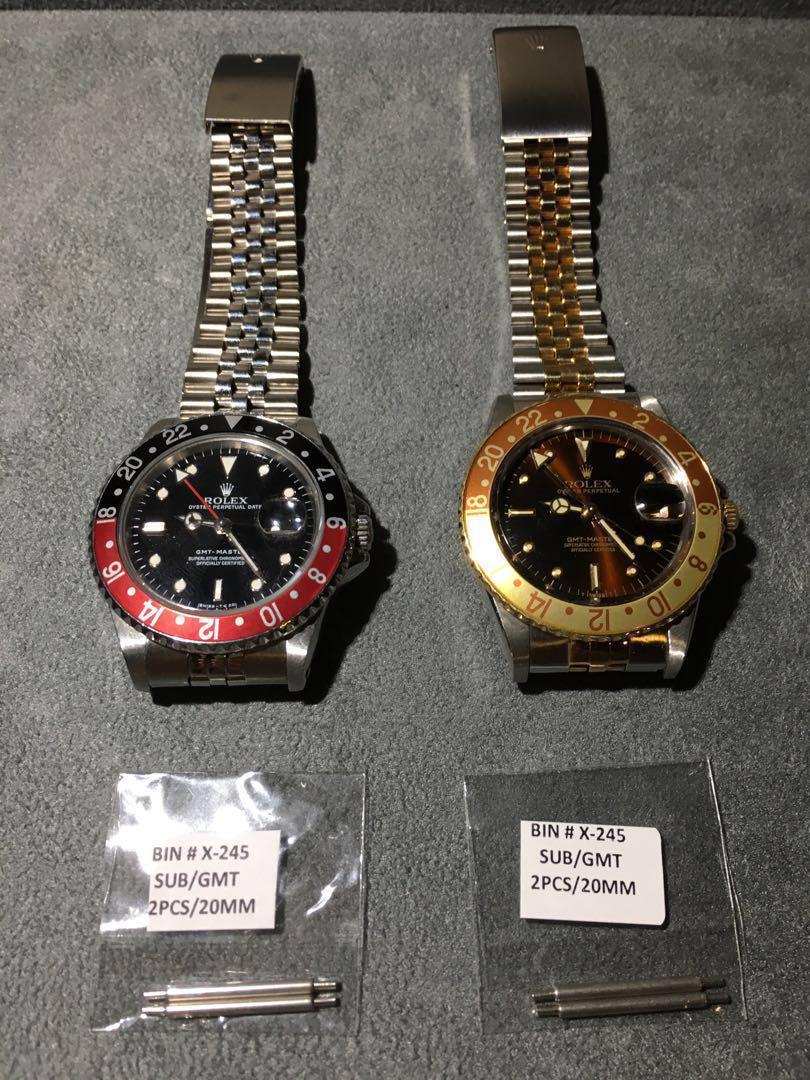 Rolex submariner sales spring bar size