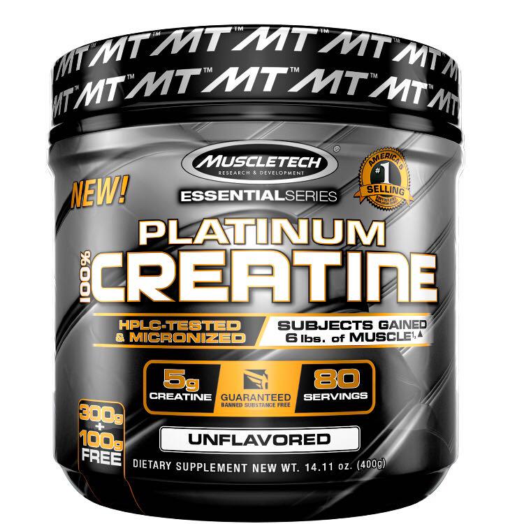 SALE READY STOCK】 100% Creatine 5,000MG, MuscleTech ...