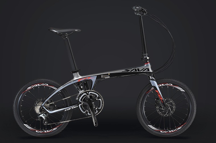 sava carbon folding bike