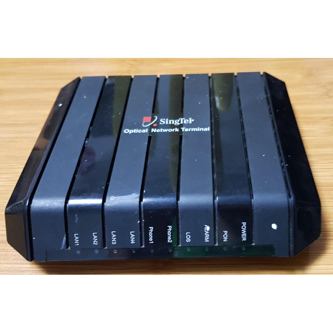 Singtel Optical Network Terminal Zte Zxa10 F620gv3 Electronics Computer Parts Accessories On Carousell
