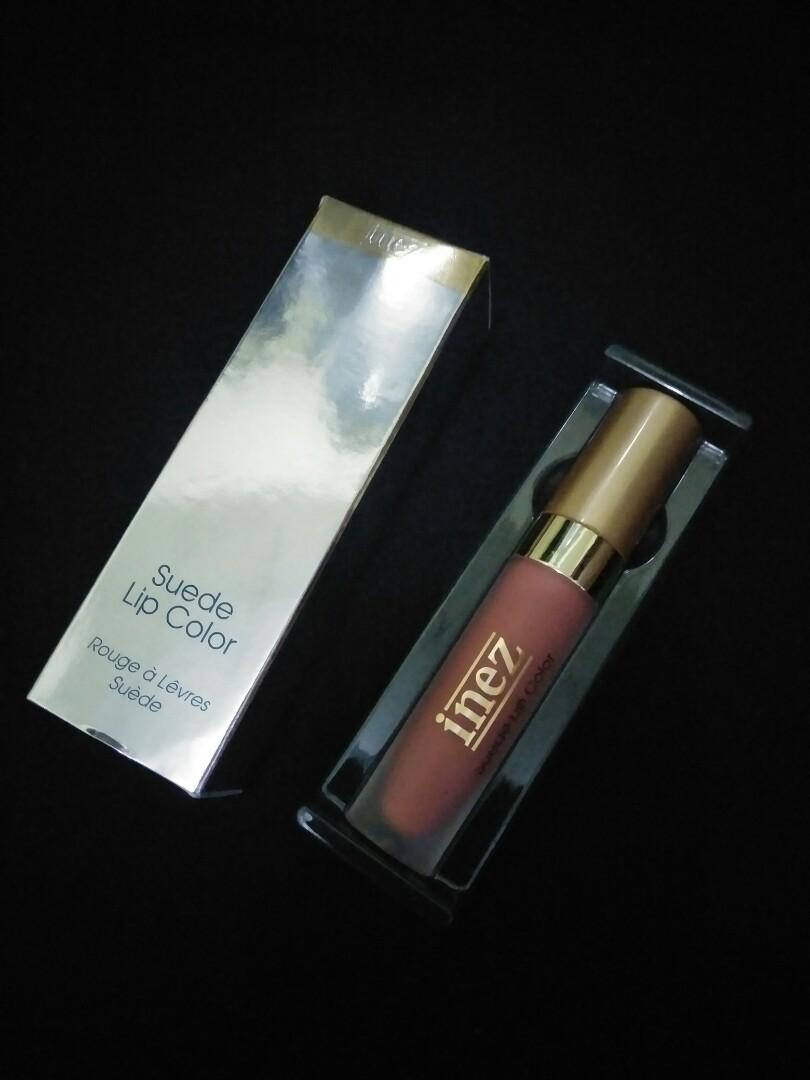 Suede Lip Color Inez Ripe Peach No 10 Kesehatan Kecantikan Rias Wajah Di Carousell