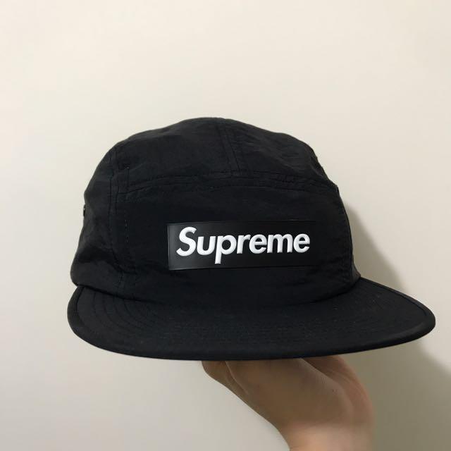 Raised logo patch camp cap on sale