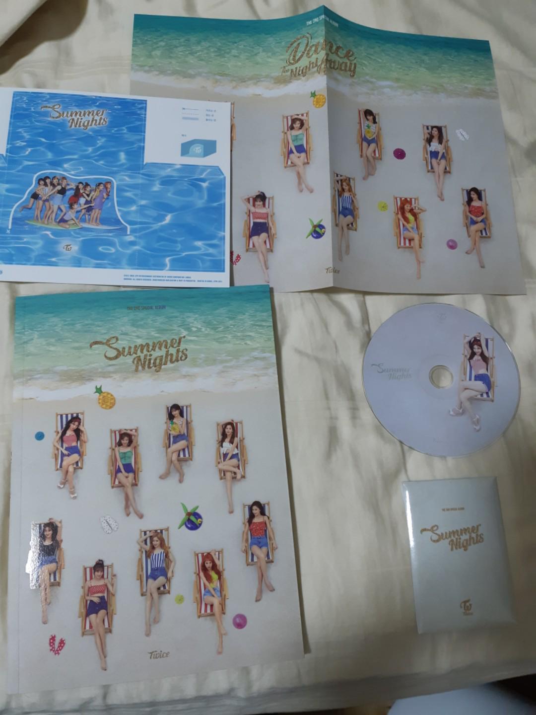 Twice Summer Nights Unsealed Album Version B Hobbies Toys Memorabilia Collectibles K Wave On Carousell