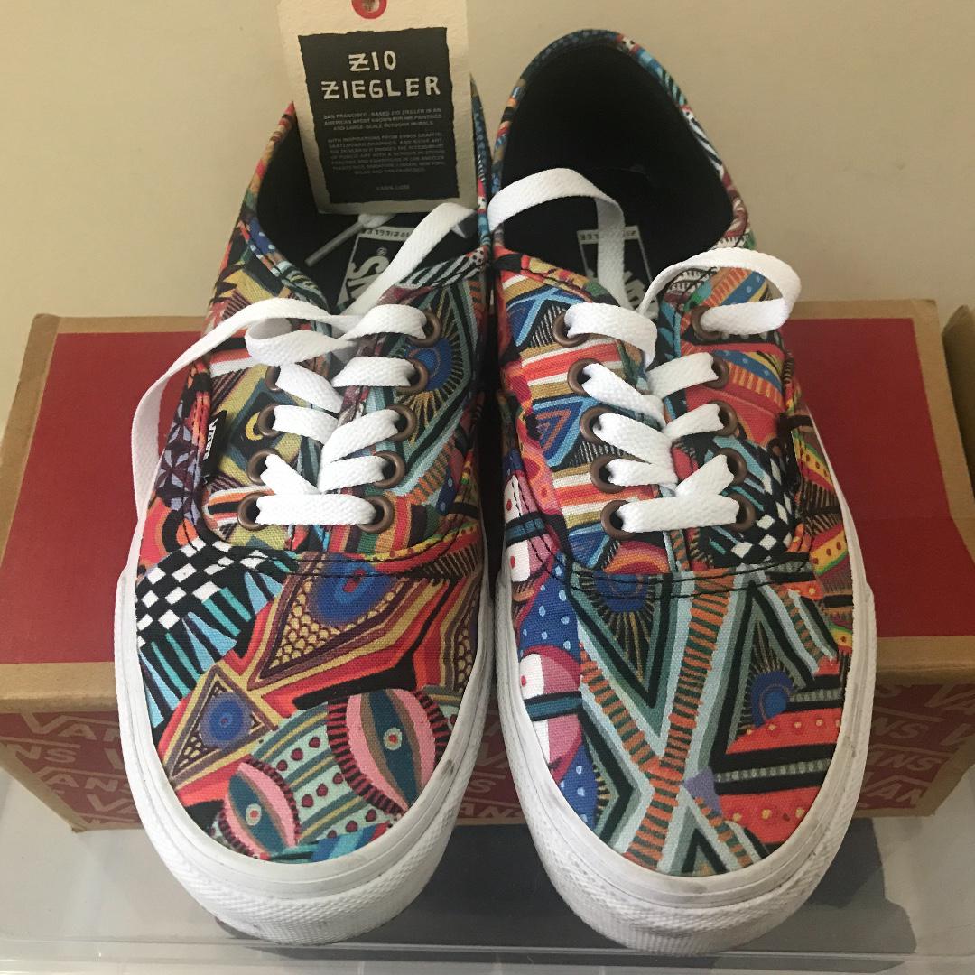 Vans authentic zio ziegler top shoes
