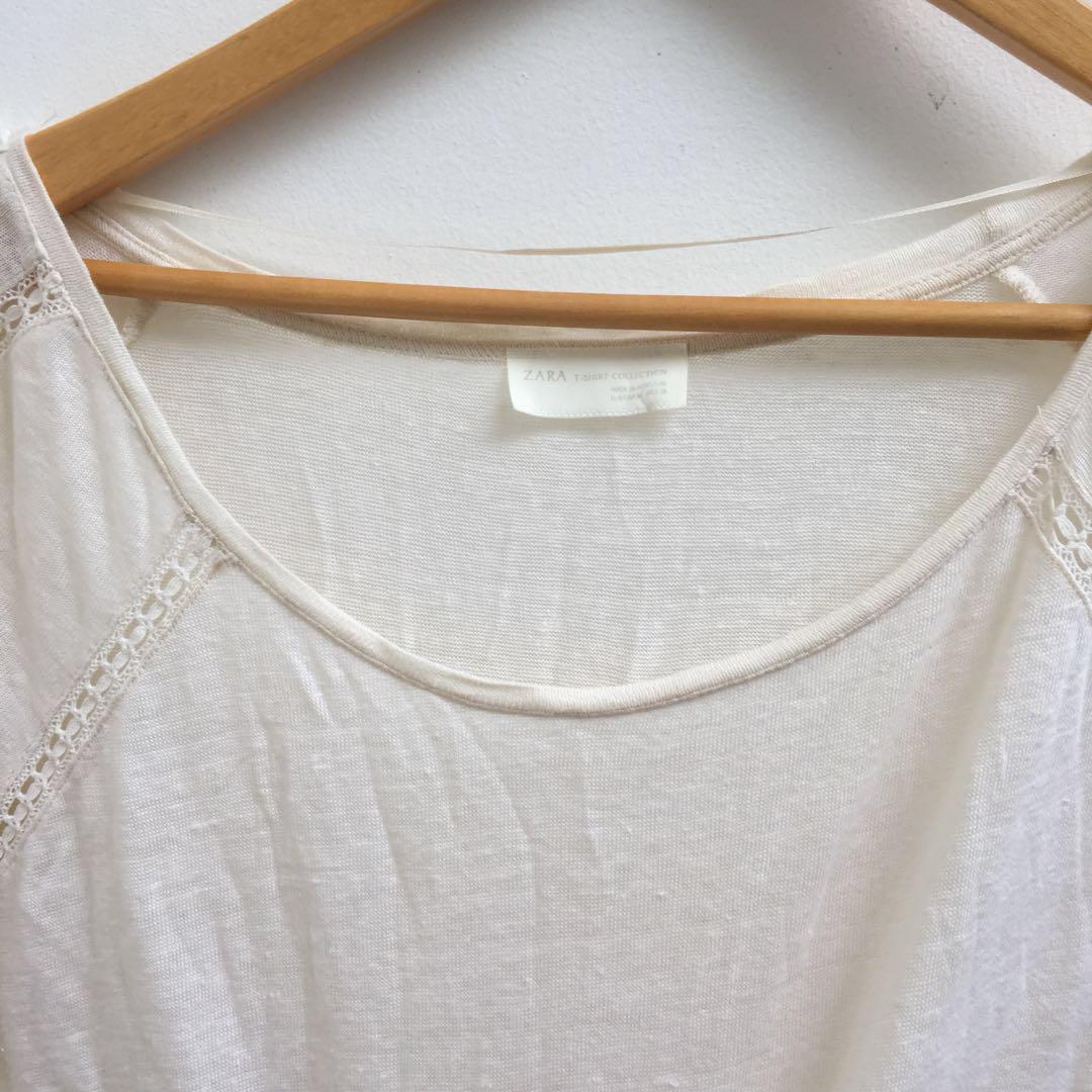 Zara Fringe Shirt, Fesyen Wanita 