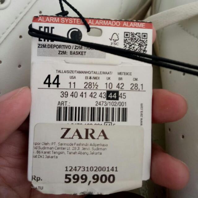 Zara Man Sepatu With Tag Fesyen Pria Sepatu Di Carousell