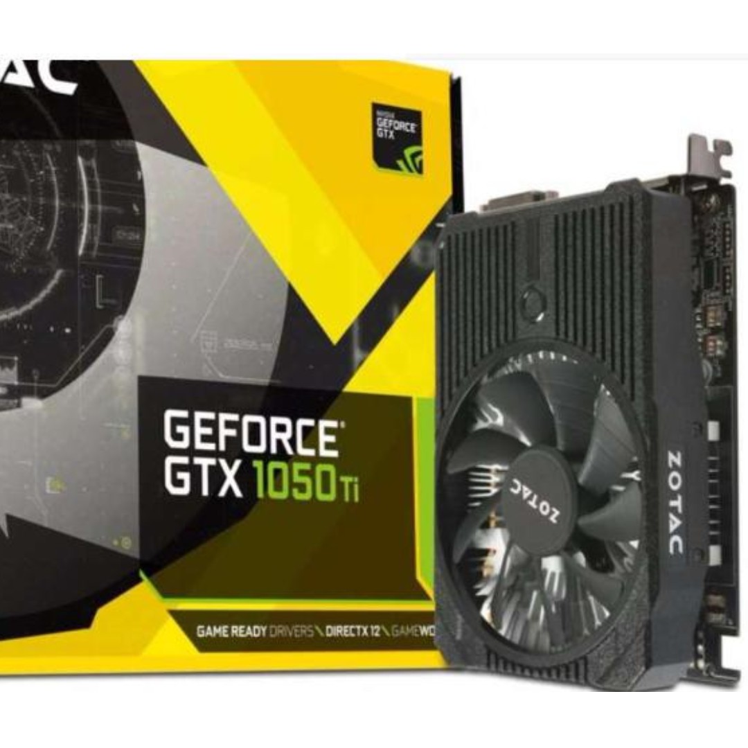 Zotac Geforce Gtx 1050 Ti Mini 4gb Electronics Computer Parts Accessories On Carousell