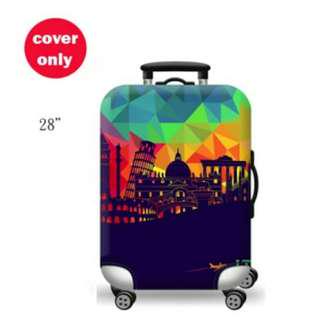 Luggage Cover Night City Travel