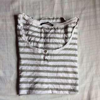 Mango Striped Shirt